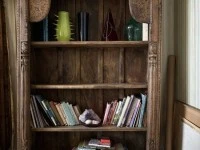 Teak bookshelf