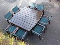 Supreme Outdoor Devon Table and 8 Chairs set