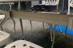 Patio / Outdoor Cast Iron Table & Chairs - 6 Seater