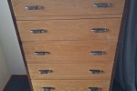 Small tall boy, Dresser, Bed ends - double bed, The dresser height inc...