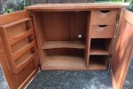 Solid wood cabinet