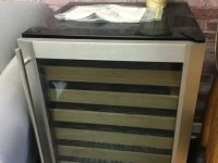 GE Monogram wine fridge wine chiller wine cooler