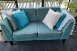 Turquoise 4 peice Danske Mobler Lounge Suite 2 x 3 seater and 2 x 1 se...