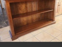 Solid wood bookshelf