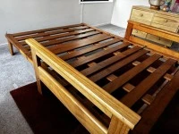 NZ Made Futon Frame Sofa Bed