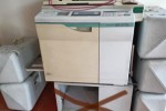 Risograph printer, 6 x cartridge boxes each the following size