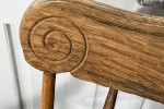 APRIL SALE >> Antique Spindle Back Arm Chair: Oak, or Elm and Ash