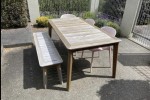 Table and bench