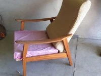 Pair of Mid Century Recliner D A Lewis Lounge Chairs