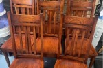 Dining table and chairs
