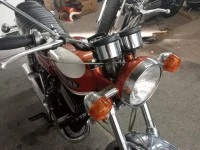 Motorcycle yamaha 1972 R5 350 twin