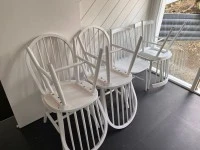 3 sun loungers stackable, 6 chairs, Washing machine, Dryer, Fridge/Fre...