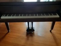Baby grand piano