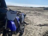 Motorcycle yamaha yz250f