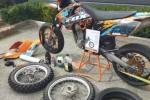 Motorcycle KTM EXC 450