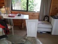 Queen size bed x 2, Lounge furniture = 1 x two-seater / 2 x one- seate...