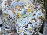 Stylish wing chair