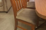 Dining table, Dining chair, Dining chair, Dining chair, Dining chair