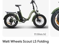 Fold up electric bike