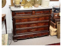 Small antique desk, Small/medium draws