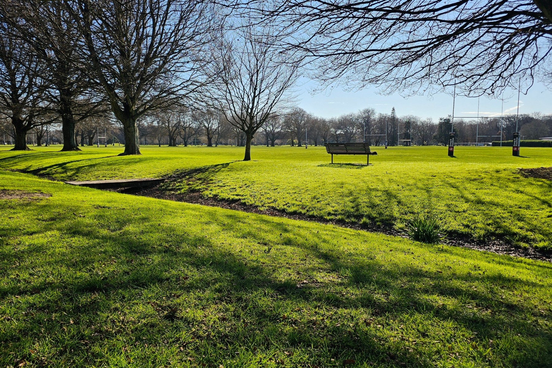 Merivale’s proximity to Hagley Park, Christchurch