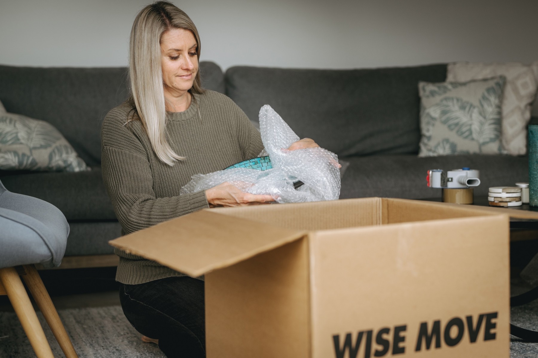 Packing checklist for 2-weeks before move