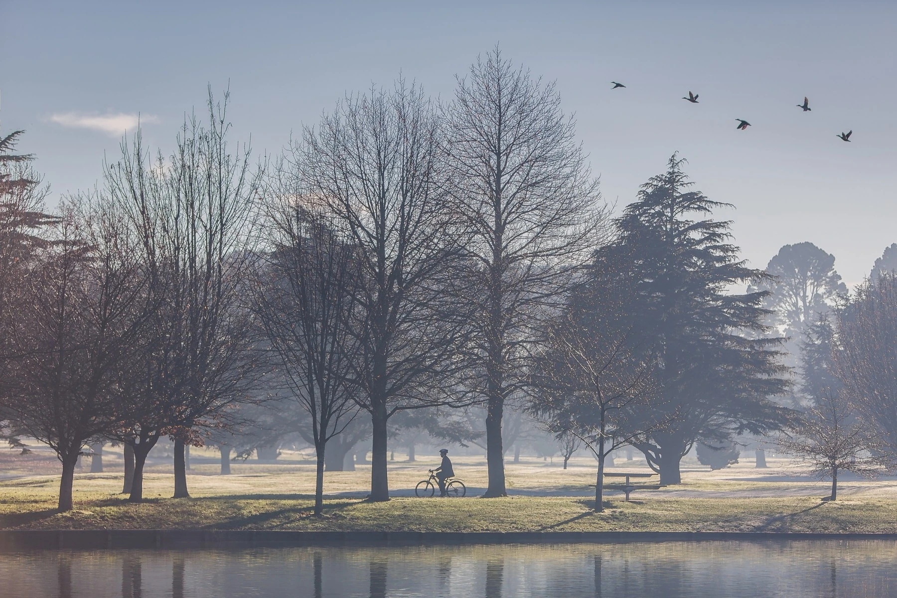 Winter in Christchurch, New Zealand