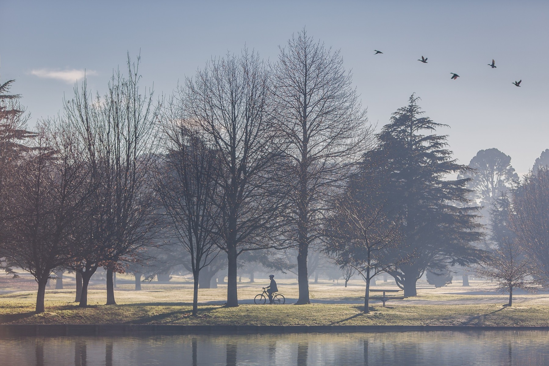 Winter in Christchurch, New Zealand