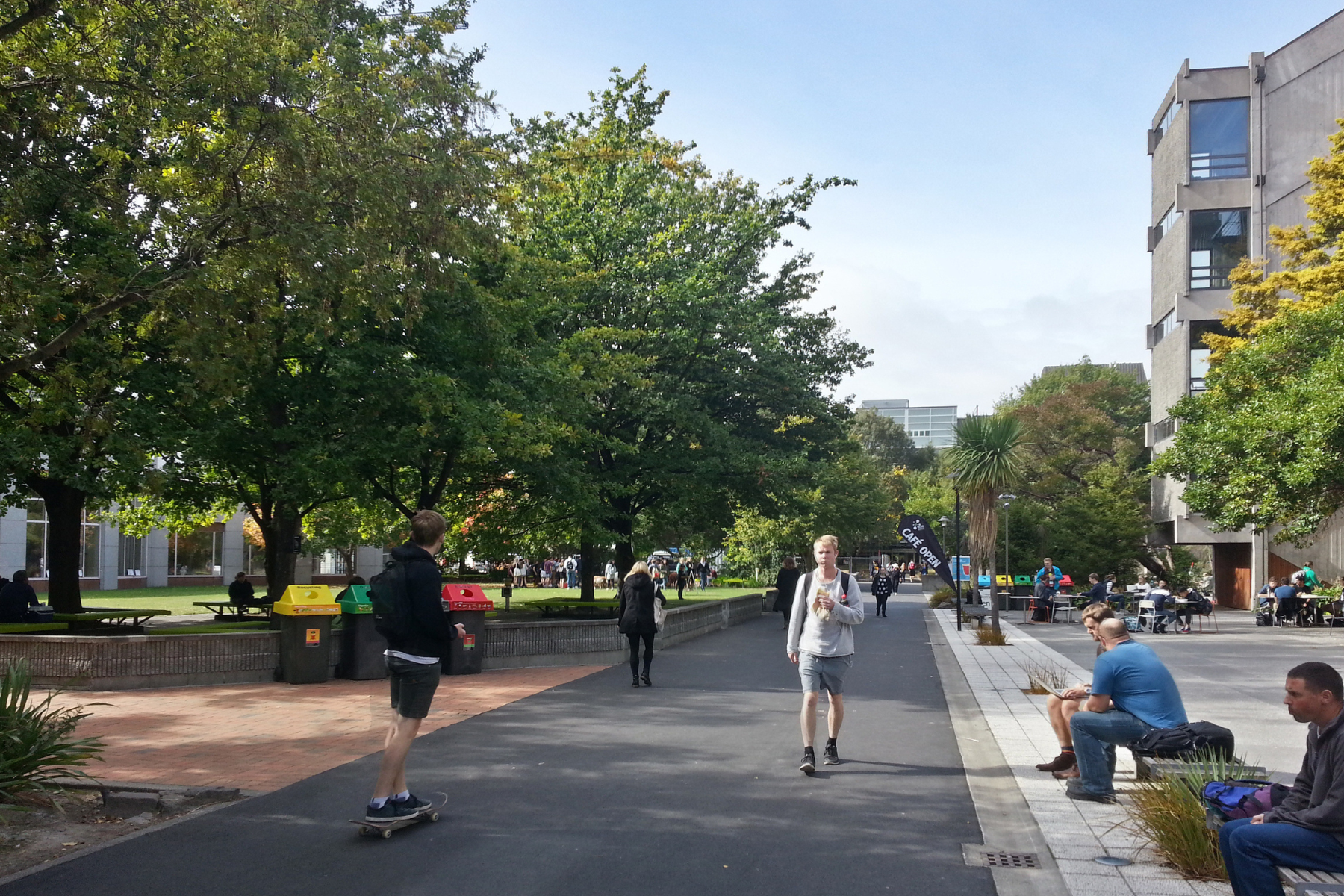The University of Canterbury in Christchurch is New Zealand's second oldest university. 