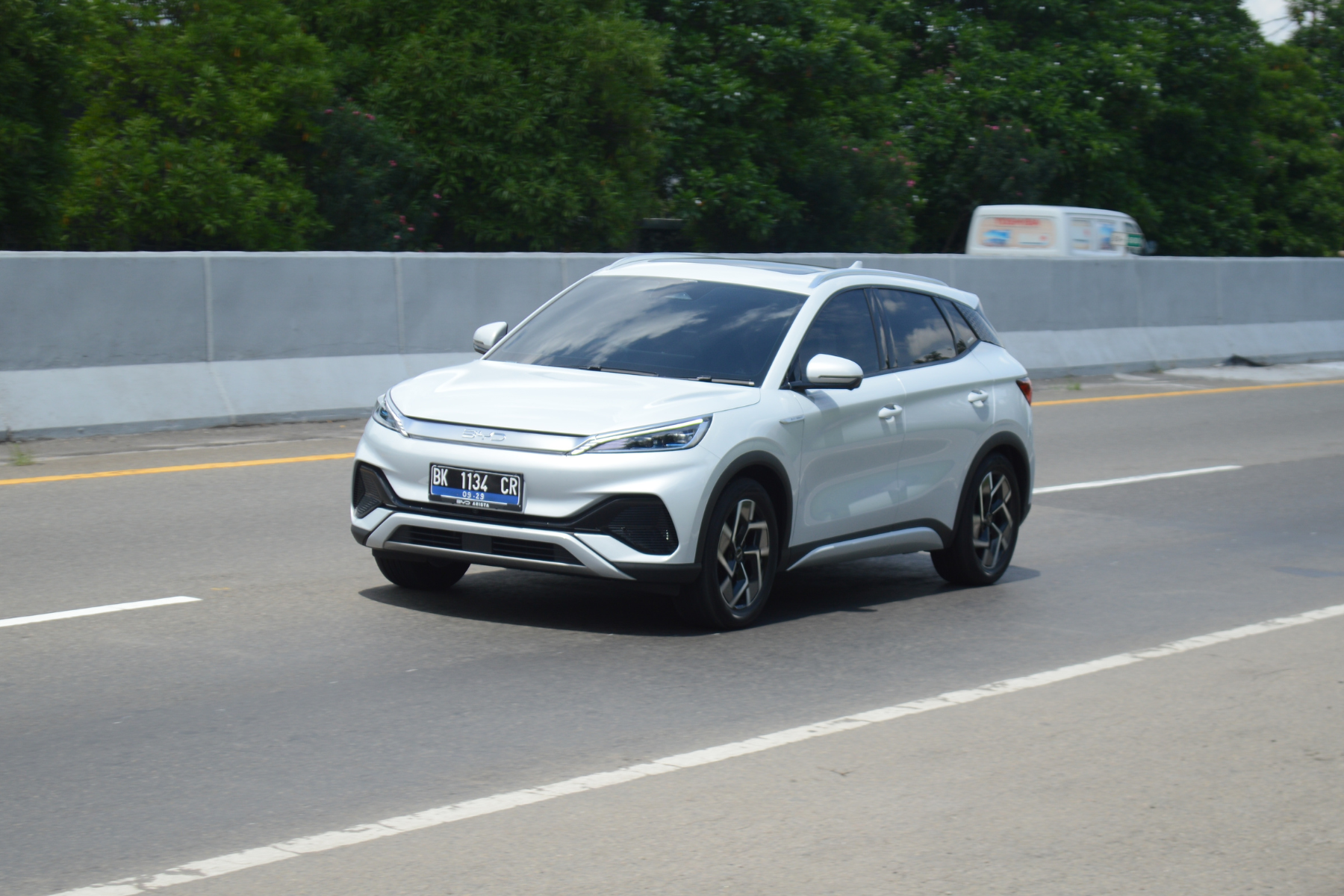 BYD Atto 3. on the Highway